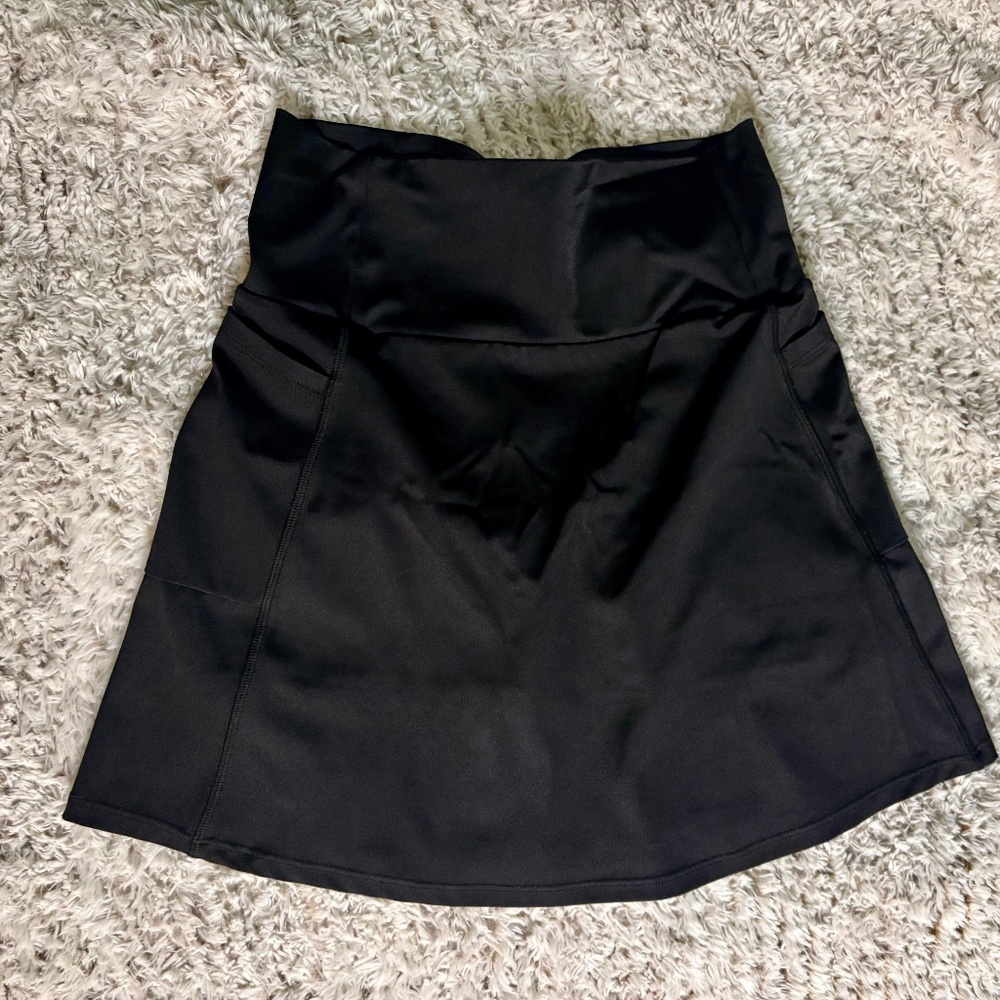 K-Deer Black Pocket Skort Size Small
